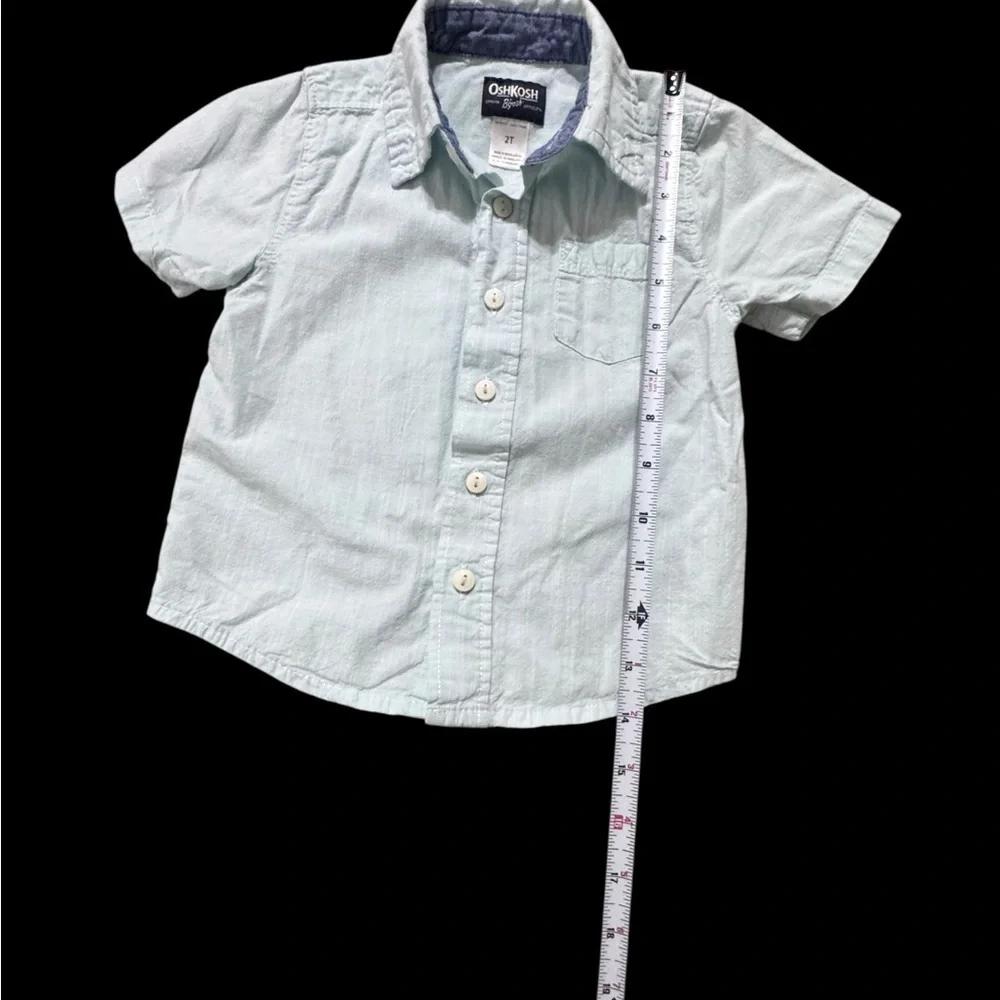 OshKosh B'gosh Soft Blue Button Down Shirt